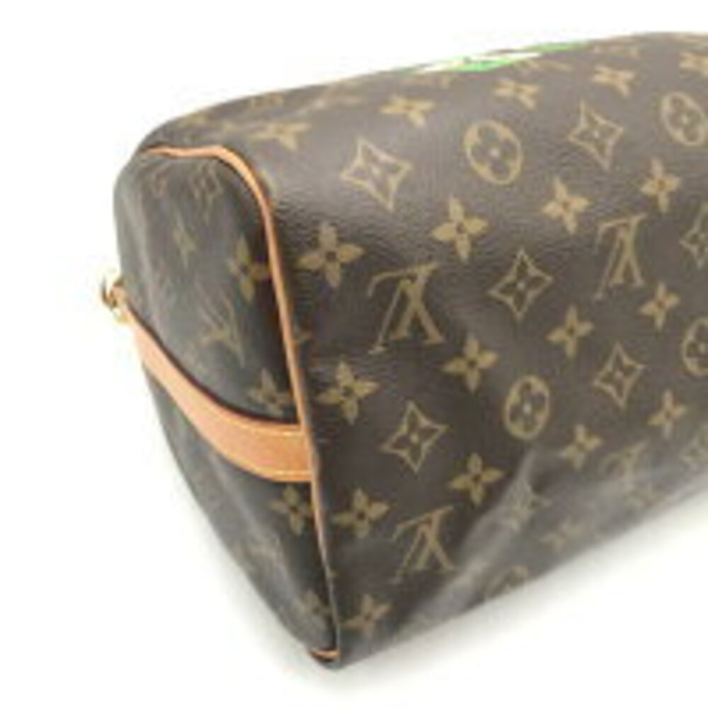 Louis Vuitton cowhide Speedy Patches Monogram Brown brown Bandouliere - Picture 5 of 10